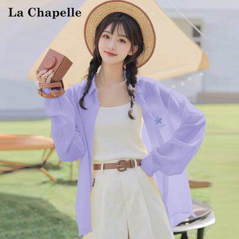 

La Chapelle Women s Loose Fit Sun Protection Long Sleeve Shirt M