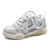 Mode Damen Casual Skateboard Schuhe Dicksohlige Klobige Sneaker Paar Atmungsaktiv Schnürschuhe Vulkanisierte Schuhe Damen Plateau-Sneaker