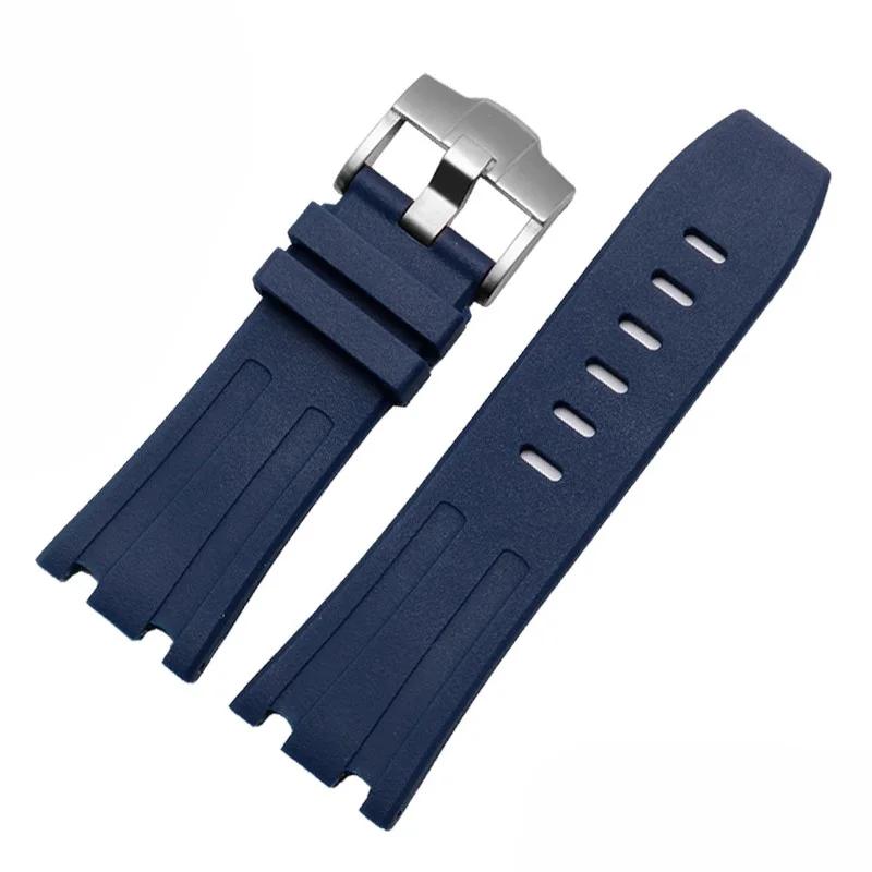 

Силіконовий ремінець для годинника AP Audemars and Piguet Гумовий ремінець для годинника Royal Oak Offshore 26400 Водонепроникний Потостійкий Ремінець для годинника 28 28mm