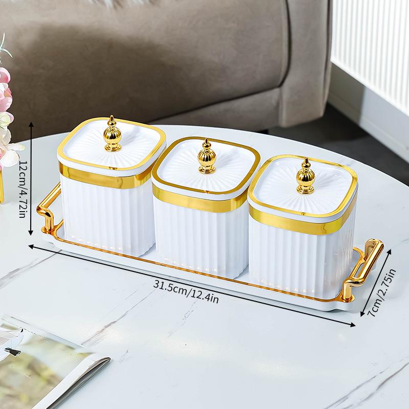 Food Grade Sealing Jar Set for Grains, Nuts, and Dried Goods Storage