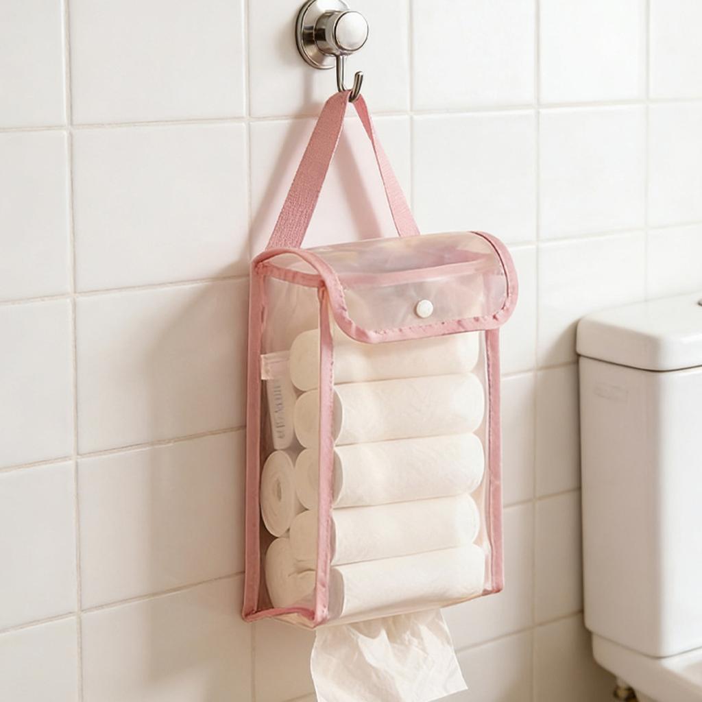 Wandmontierte Taschentuch-Aufbewahrungstasche Wasserdichte Papier-Organizer-Box Tragbare Küchen-Badezimmer-Taschentuchtasche