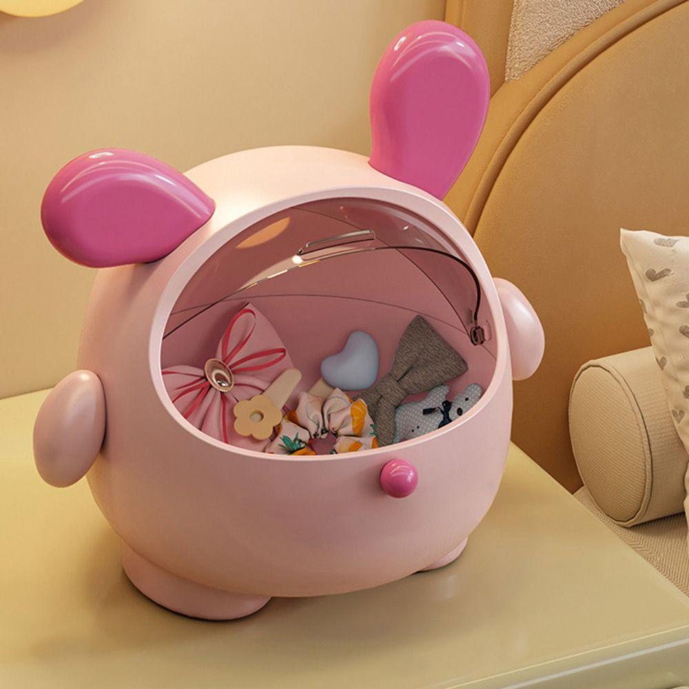 Large Capacity Storage Case with Lid Jewelry Box Miscellaneous Organizer Storage Box  Headband