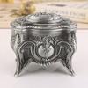 Metal Creative European Classical Tall Jewelry Storage Box High-end Retro Home Wedding Birthday Gift Box
