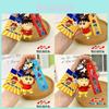 Official Licensed Crayon Shinchan Cartoon Keychain Accessory Colorful Resin Charms