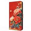 Rosenlederhülle für ZTE Axon 40 LITE Cartoon-Ständer Buch-Geldbörse Klappbare magnetische Handyhülle für ZTE Blade V50 Design V41 V50 Vita
