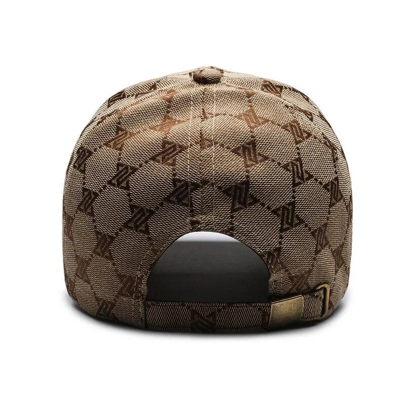 Four Seasons  Sunscreen Three-line Sewn Baseball Cap Men's And Women's Casual Cap Net Red Distressed 1841 Hat