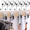 2pcs Punch-free Desk Edge Hook Adjustable Backpack Hook Home Office Organizer