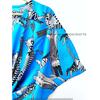 Women Cotton Summer Turquoise Sleepwear Egyptian Cat Print Maxi Caftan Dress CKFTN-SCRN-FULL-BUYIT-111