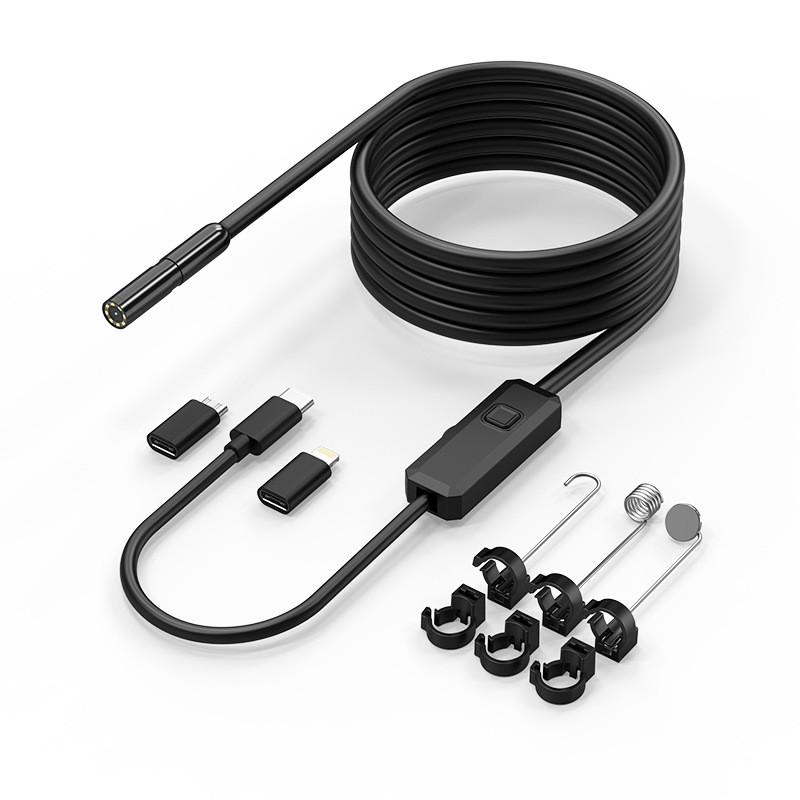 Mobile Phone Directly Connected Camera High-definition Industrial Endoscope Pipeline Maintenance Waterproof Endoscope