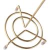 2PCS Stainless Steel Check Spindle Single Menu Holder Note Check Receipt Holder Desk Receipt Organizer Paper Spike Holder Decorations Hook for