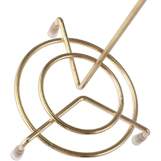 2PCS Stainless Steel Check Spindle Single Menu Holder Note Check Receipt Holder Desk Receipt Organizer Paper Spike Holder Decorations Hook for