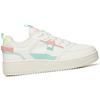 Anta Life Collection Low Top Skateboard Shoes Women's White Green Pink Sneakers