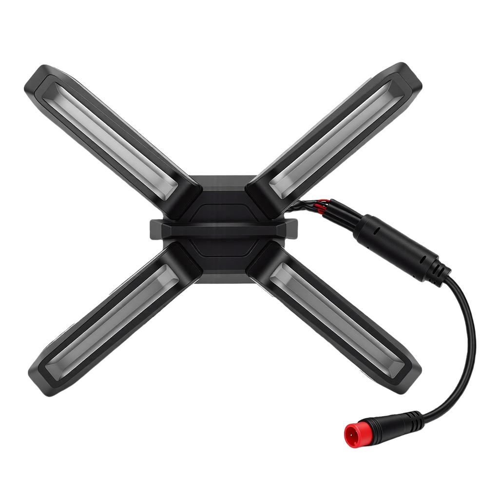 Scooter X Shaped, Weather Proof, Bright Scooter Light, Daytime Running Light for Electric Scooter