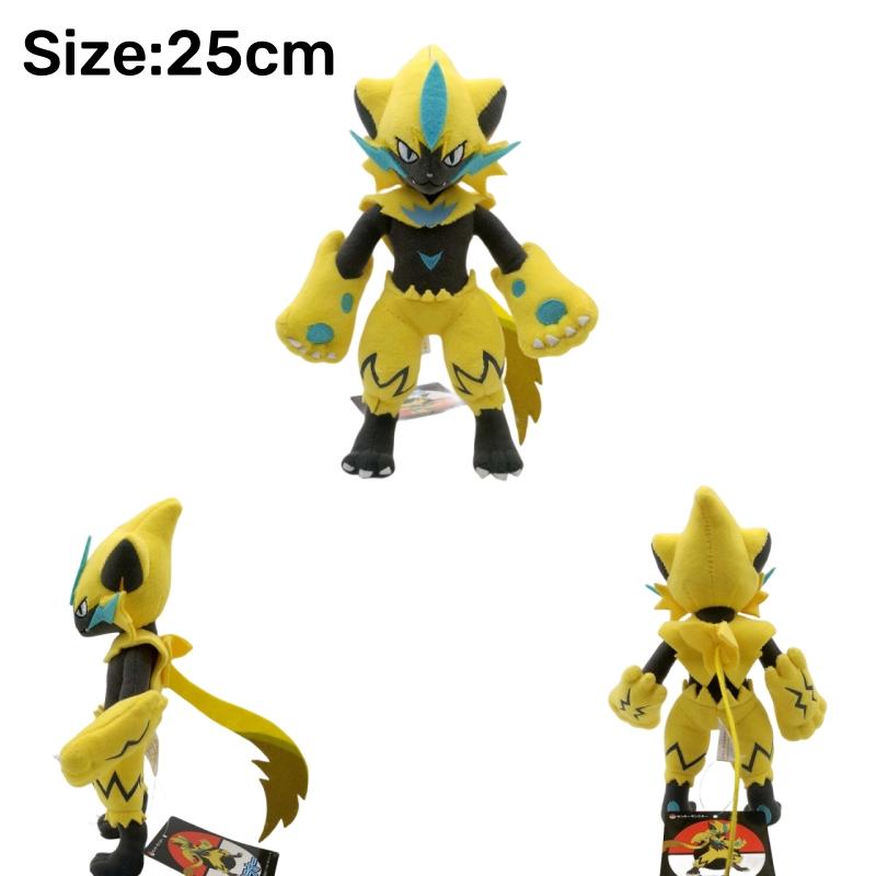 Peluche Pokemon Leggendari Lugia Lucario Giratina Koraidon Zacian Solgaleo Figure Cartoni Animati Morbido Giocattolo di Peluche Regali