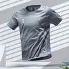 T-shirt da uomo Sport Corsa T-shirt Allenamento all'aperto Asciugatura rapida Traspirante Manica corta Casual Girocollo Top Estivi Larghi