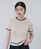 YUPPE Tape Color Knit_Ivory
