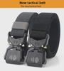 Men's Tactical Quick Release Aluminum Alloy Belt for Outdoor Sports & Military Enthusiasts