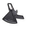 Personal Body Fat Caliper Skinfold Thickness Measure Tester Health Analyzer Black