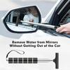 Multifunctional Rearview Mirror Squeegee Extendable Handle Car Side Mirror Squeegee