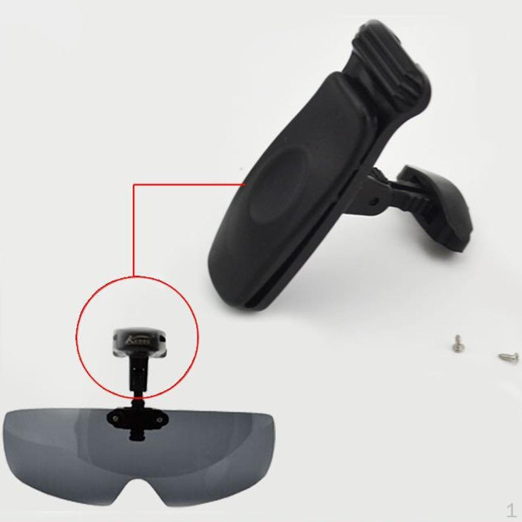 

Hat Sunglasses Clip Adjustable Polarized Lenses for Eye