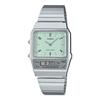 AQ-800E-3A Pale Green Analog-Digital Watch