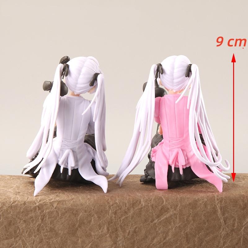 Yosuga no Sora Kasugano Sora Cartoon Anime Action Figure Cute Girl Figure Host Computer Chassis Decor Car Ornamen