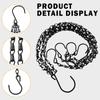 1PC 58cm Hot-selling Black Hanging Chain Chain, 23-inch Hanging Pot Chain, Hanging Pot, Hanging Pot, Flower Pot Hanging Chain