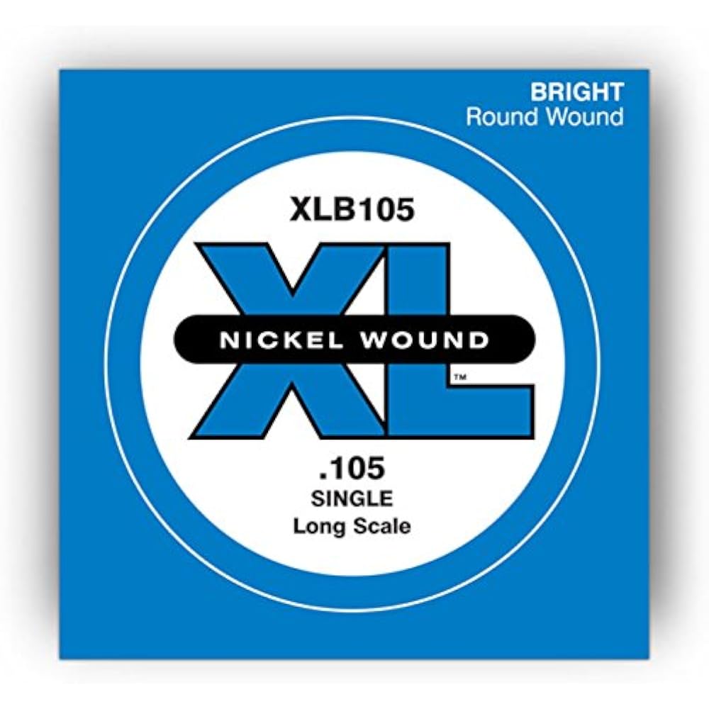 D Addario Daddario Bass Rose String Nickel Long Scale .105 XLB105 [Domestic Genuine Product]