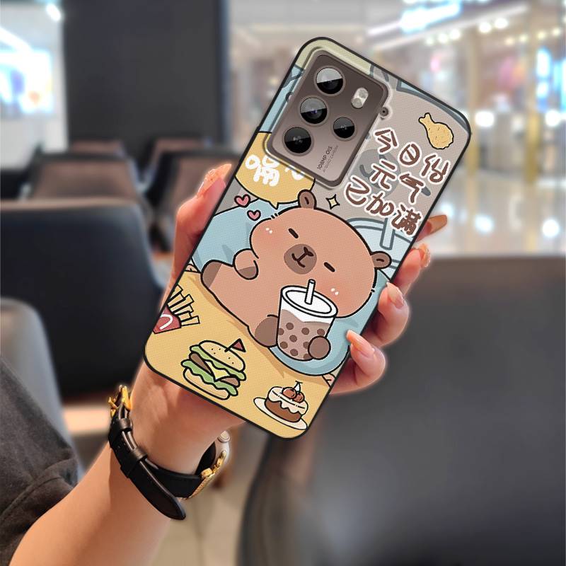 Graffiti TPU Phone Case For HTC U23 Pro/U23 Cute Cartoon Waterproof Dirt-resistant Shockproof Couple Full Wrap Anti-dust