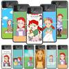 A-Anne Of Green Gables Shirley Phone Case For Samsung Galaxy Z Flip 7 6 5 4 3 5G Shockproof Cover Z Flip7 Flip6 ZFlip5 Flip3 Fli