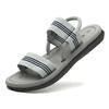 Women’s Sandals Slides Roman Sandals for Men Outdoor Beach Casual Black Flats Shoes Over Sized Grey Hollow Open Toe Summer Shoes for Girl 36-45