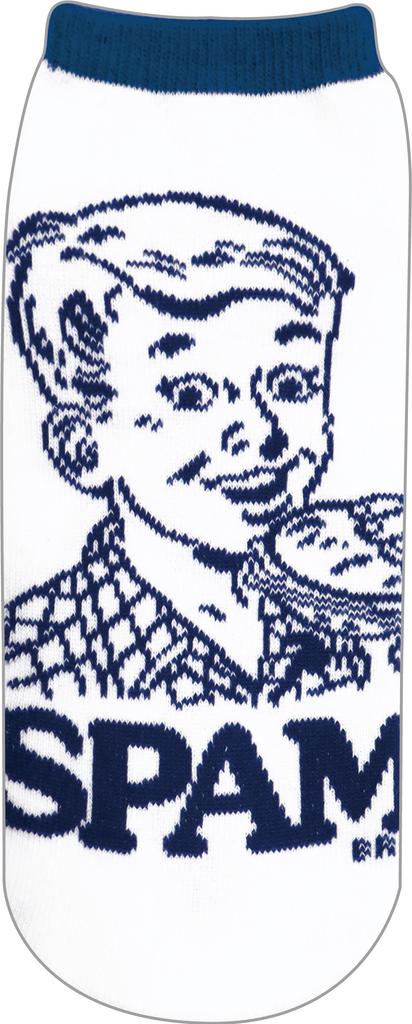 Planning Jacquard Socks with Candy Spam Boy Sizes JGS0868 J's Women's Packaging, Design, 22-24cm,