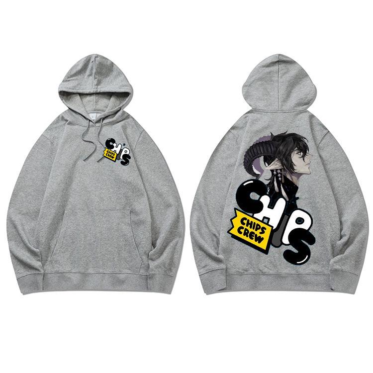 Kadın Düz Renk Kapüşonlu Sweatshirt - Sonbahar/Kış Pullover İşlemeli Tasarımlı