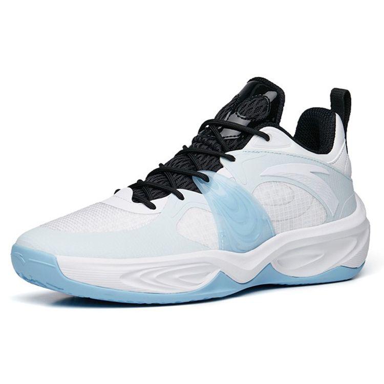 Anta Men's Wind Cave 3 Basketball Shoes White Blue Black 112231605-1