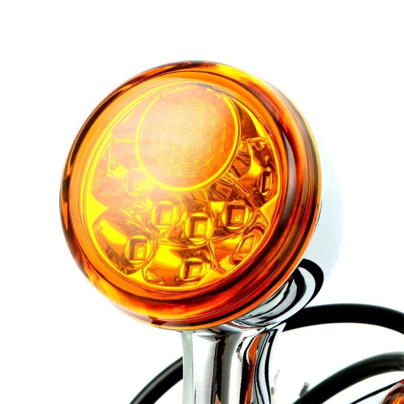 Motorcycle LED Signal Light Rear Turn Lamp Blinker Day Running Brake Turn Light For Harley Sportster XL883 XL1200 Iron 1992-2022
