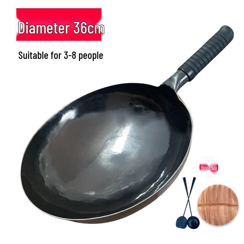 Handon Hand-Forged Wrought Iron Wok