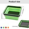 4.5Inch Collapsible Magnetic Part Tray Silicone Screw Bowl Tool Tray Set for Plumber Carpenter Tool Organizer Tray Magnetic Tray