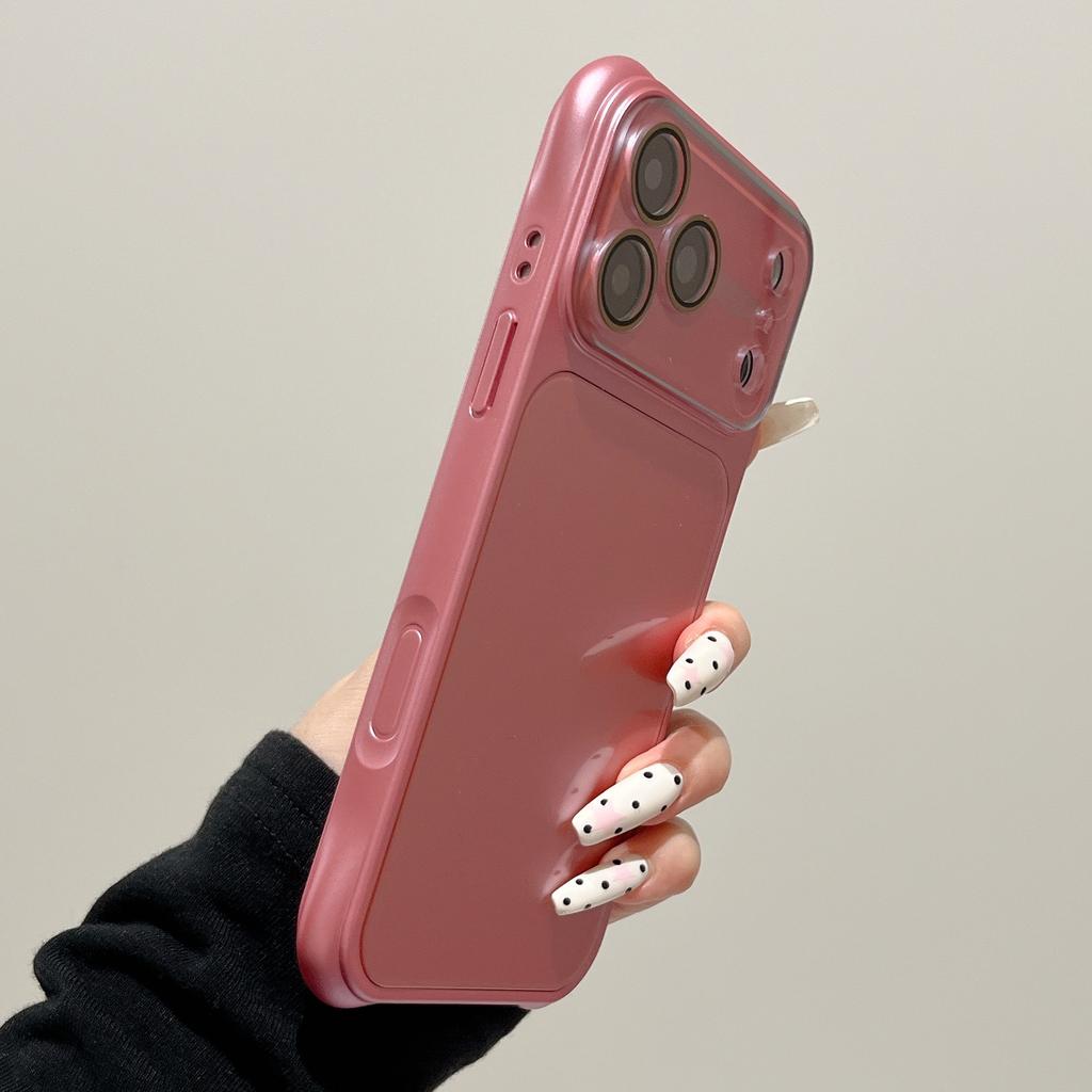 Metallic Paint Becomes 17 Large Windows In Seconds, Airbag Glass Case Is Suitable for iPhone17promax Apple 16 Mobile Phone Case 15.
