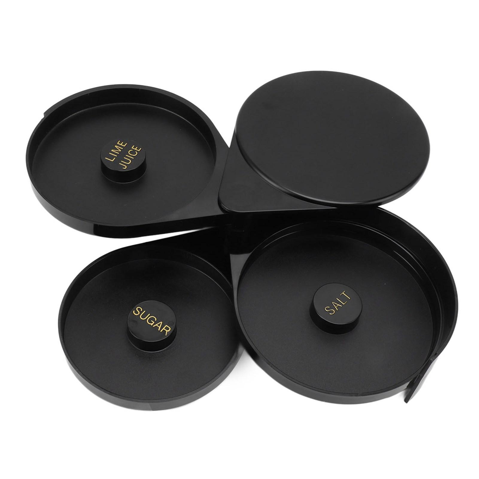 

3-х уровневый барный стеклянный ободок для пищевых продуктов профессиональный сахарный солевой ободок барменский инструмент для домашних баров отелей ресторанов