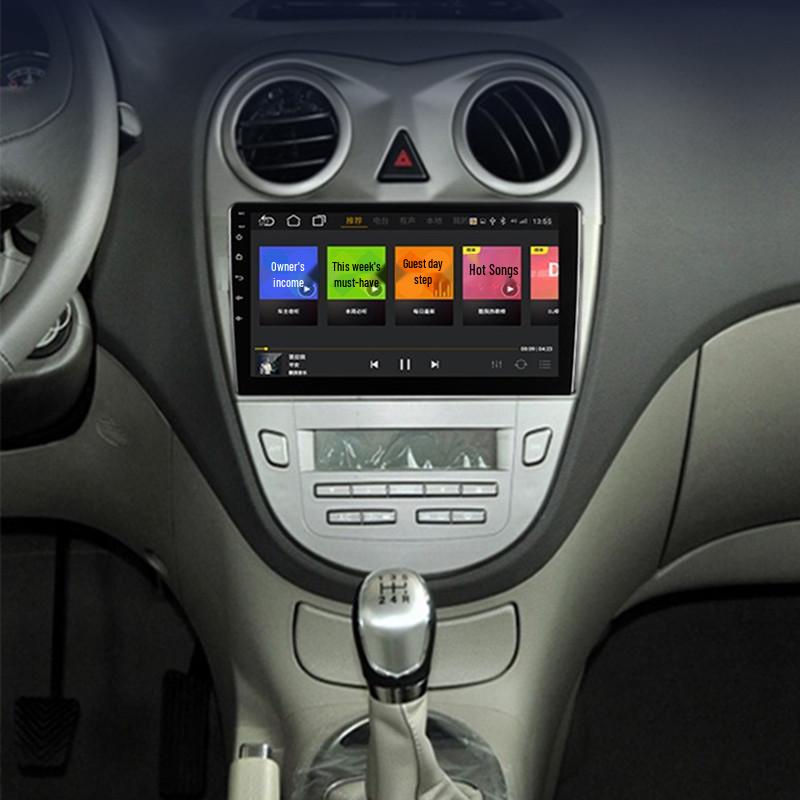 Compatible with 2010-2012 JAC Refine M2 Heyue RS models: Central Intelligent Touchscreen Navigation & Reversing System.
