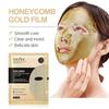 24k Gold Honeycomb Sheet Mask Befeuchtet und entfernt Falten Honigessenz Zarte Haut Kollagen Straffende Haut