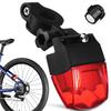 LIOOBO Bicycle Tail Light, Magnetic Power, No Battery Required, Automatic