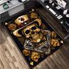 1Pc Skull Rug - Home Carpet Office Decorative Carpet For Living Room Bedroom Door Mat Floor Rug Computer Chair Area Rug