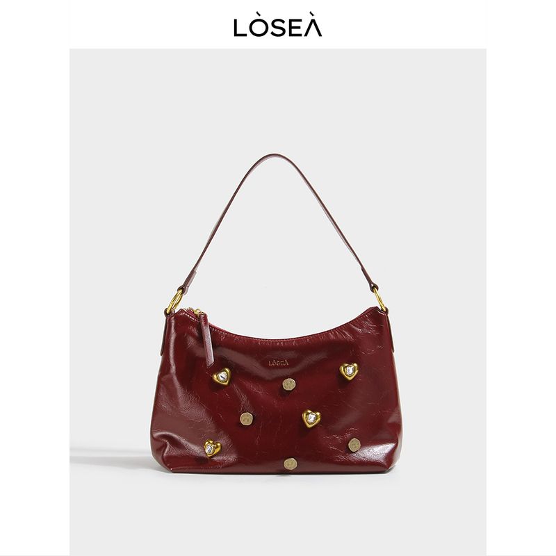 

Оригинальный набор Losea Faust красного цвета с бриллиантами, сумка под мышкой Red([In Stock]])