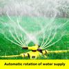 360 Grad rotierender Gartenbewässerungssprenger Tandem-Sprenger Bewässerungsgerät Automatischer Rasenbewässerer Bewässerungssystem