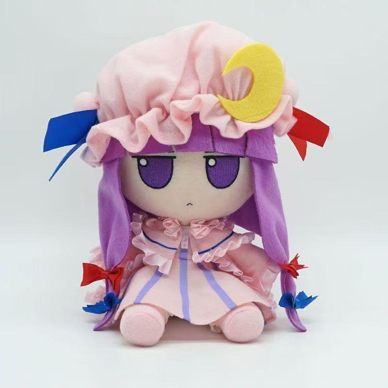Touhou Project Fumo Plush Doll Set 6pcs Patchouli Sanae Sakuya Reimu Yuyuko Yukari Anime Characters Soft Stuffed Toy for Fans Birthday Gift Home Decor