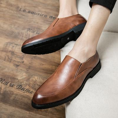 Leder Herren Formelle Schuhe Luxusmarke 2024 Herren Slipper Kleider Mokassins Atmungsaktive Slipper Schwarz/braun Fahrschuhe