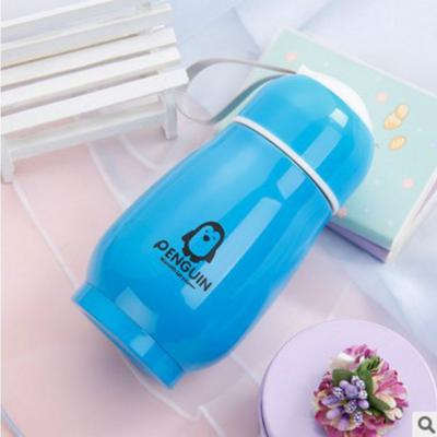 300ml Vacuum Flask Outdoor Thermal Cup Penguin Coffee Sports Water Bottle Mug