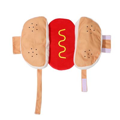 Halloween Pet Costume for Small Dogs Cats Hot Dog Design Adjustable Style Funny Party Yorkshire Terriers Chihuahuas Outfit Set