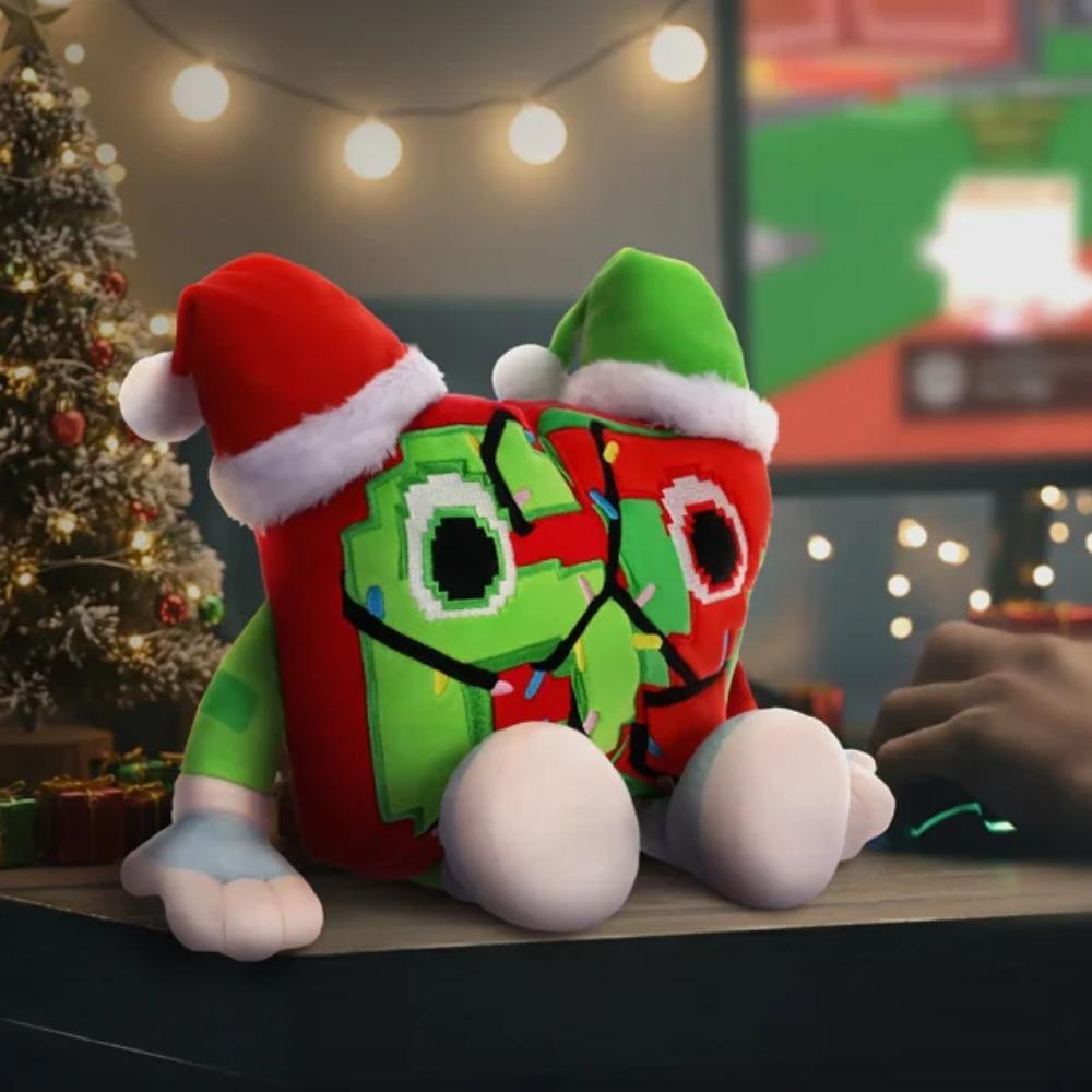 25cm No Code Festive 67 Plush Steal A Brainrot Christmas Doll Anime Peripherals Soft Doll Collection Room Decoration Kid Gifts